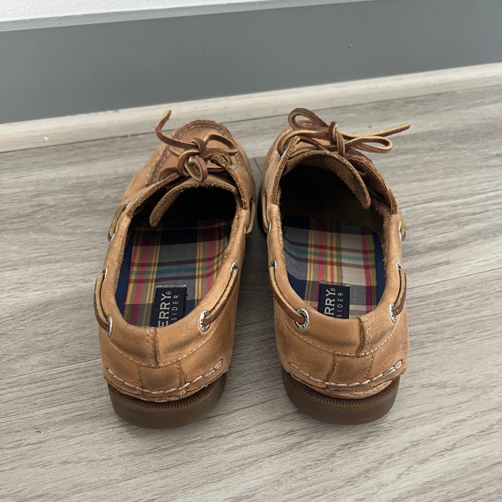 Sperry Top sider women’s Leather boat shoes 7W - Picture 3 of 4